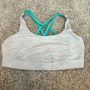 Striped Lululemon Sports Bra